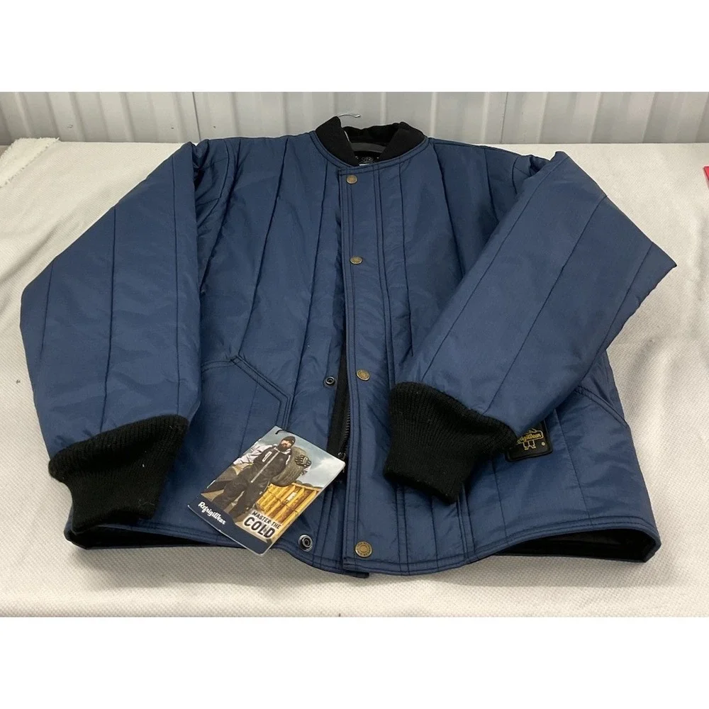 RefrigiWear Men's‎ M 0525R Cooler Wear Fiberfill Insulated Workwear Jacket Nylon